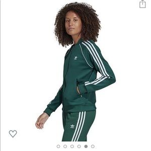 Adidas track jacket women Small